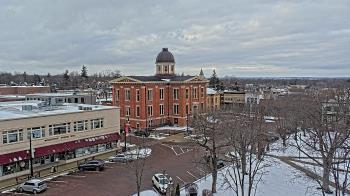 Weather camera view of City of Woodstock.