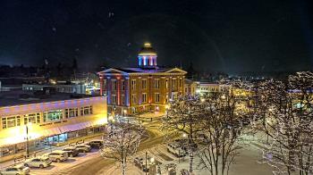 Weather camera view of City of Woodstock.