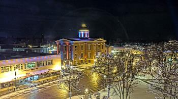 Weather camera view of City of Woodstock.