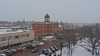 Weather camera view of City of Woodstock.