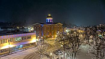 Weather camera view of City of Woodstock.