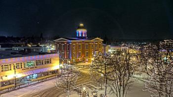 Weather camera view of City of Woodstock.