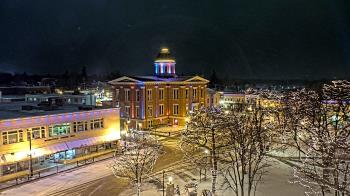 Weather camera view of City of Woodstock.
