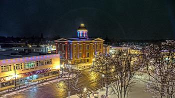 Weather camera view of City of Woodstock.