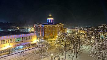Weather camera view of City of Woodstock.