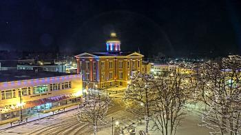 Weather camera view of City of Woodstock.