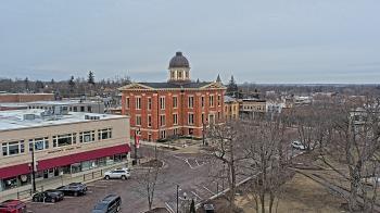 Weather camera view of City of Woodstock.