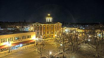 Weather camera view of City of Woodstock.