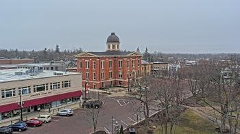 Weather camera view of City of Woodstock.