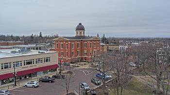 Weather camera view of City of Woodstock.