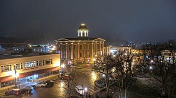 Weather camera view of City of Woodstock.