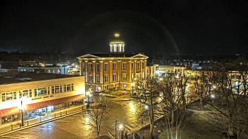 Weather camera view of City of Woodstock.