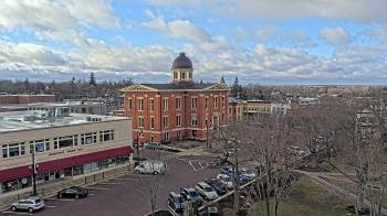 Weather camera view of City of Woodstock.