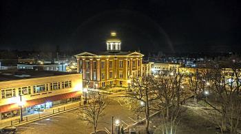 Weather camera view of City of Woodstock.