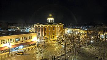 Weather camera view of City of Woodstock.