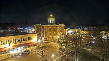 Weather camera view of City of Woodstock.