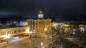 Weather camera view of City of Woodstock.