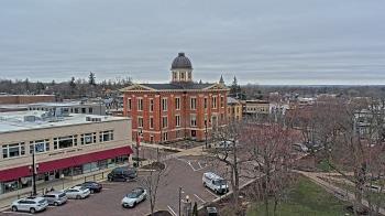 Weather camera view of City of Woodstock.