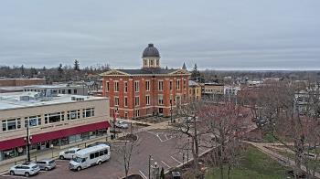 Weather camera view of City of Woodstock.