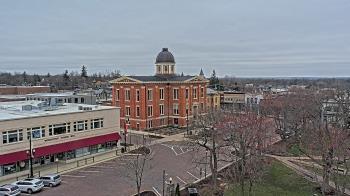 Weather camera view of City of Woodstock.