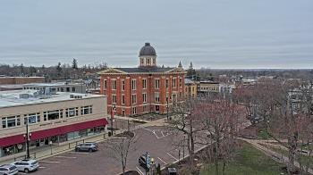 Weather camera view of City of Woodstock.