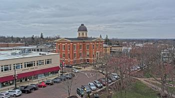 Weather camera view of City of Woodstock.