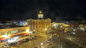 Weather camera view of City of Woodstock.