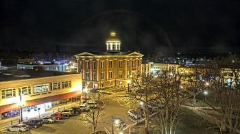 Weather camera view of City of Woodstock.