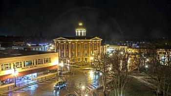 Weather camera view of City of Woodstock.