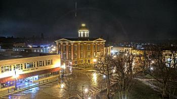 Weather camera view of City of Woodstock.