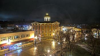 Weather camera view of City of Woodstock.