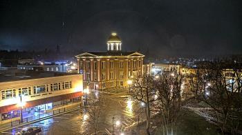 Weather camera view of City of Woodstock.