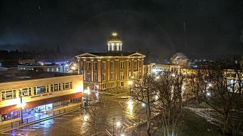 Weather camera view of City of Woodstock.