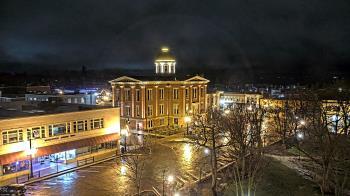 Weather camera view of City of Woodstock.