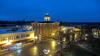 Weather camera view of City of Woodstock.