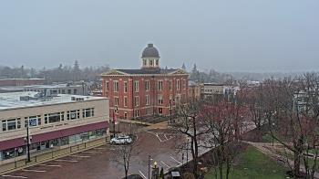 Weather camera view of City of Woodstock.