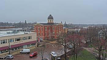Weather camera view of City of Woodstock.