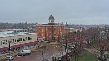 Weather camera view of City of Woodstock.