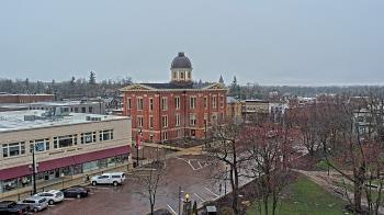 Weather camera view of City of Woodstock.