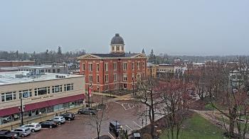 Weather camera view of City of Woodstock.