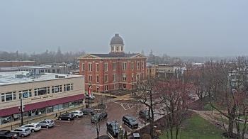 Weather camera view of City of Woodstock.