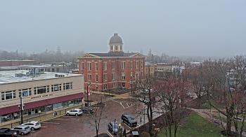 Weather camera view of City of Woodstock.