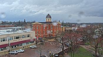 Weather camera view of City of Woodstock.
