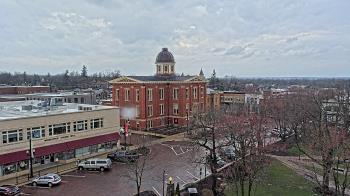Weather camera view of City of Woodstock.