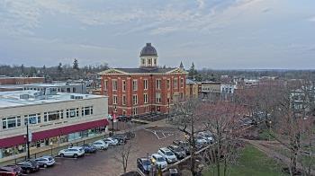 Weather camera view of City of Woodstock.
