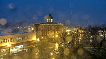 Weather camera view of City of Woodstock.