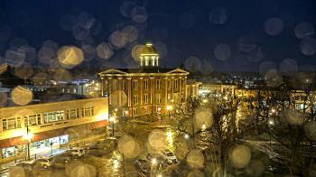 Weather camera view of City of Woodstock.