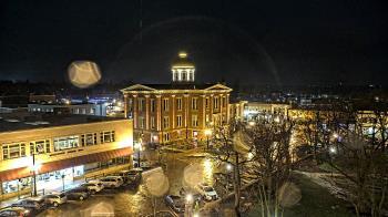 Weather camera view of City of Woodstock.