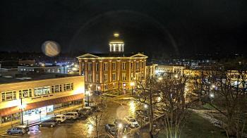 Weather camera view of City of Woodstock.