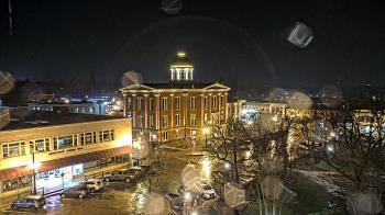 Weather camera view of City of Woodstock.